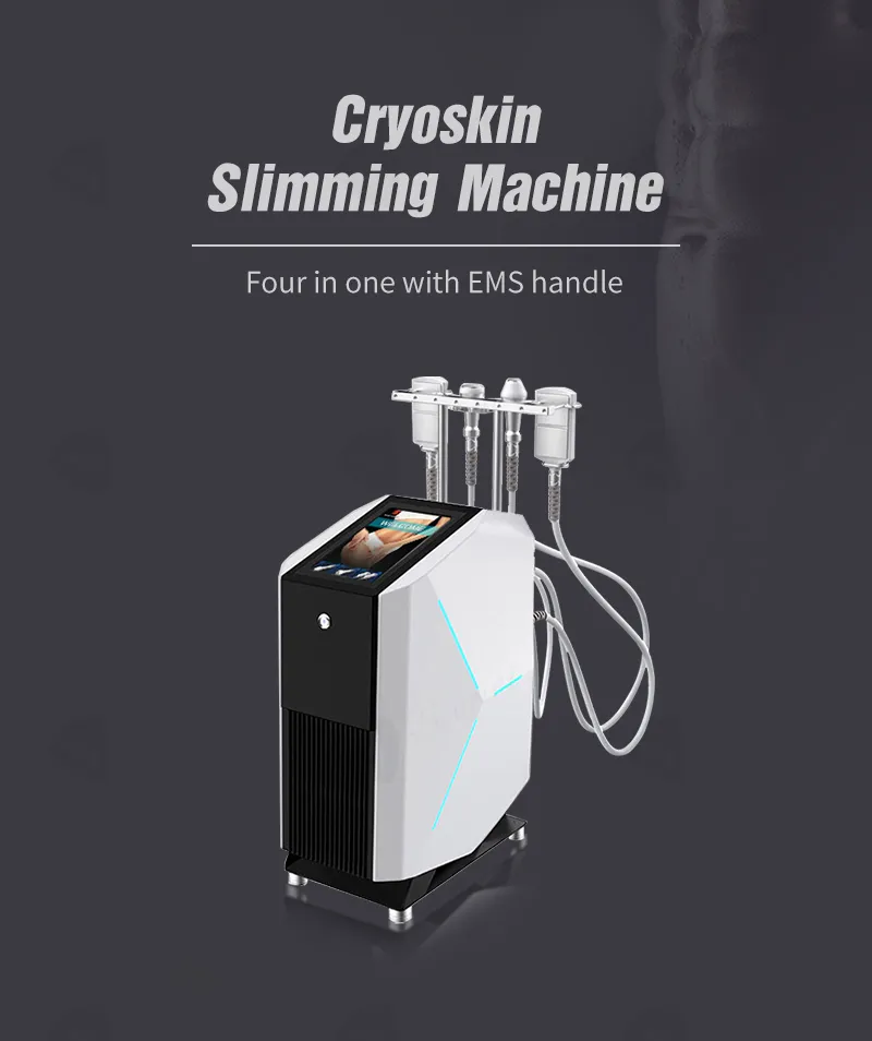 4 Handle Cryoskin Machine